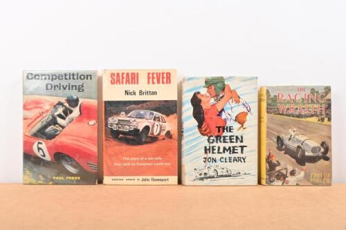 PERIOD NOVELS: A collection of four hardcover period novels from the 1950s - 1970s. 'THE GREEN HORNET' by Jon Cleary