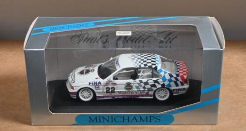 BMW: A 1:43 scale MINICHAMPS 1993 BMW 318i (Team Schnitzer). As raced by 1993 British Championship winner Joachim Winkelhock