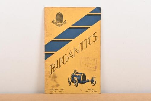 BUGANTICS: A February 1955 issue of 'BUGANTICS'. VOL.18 No.1