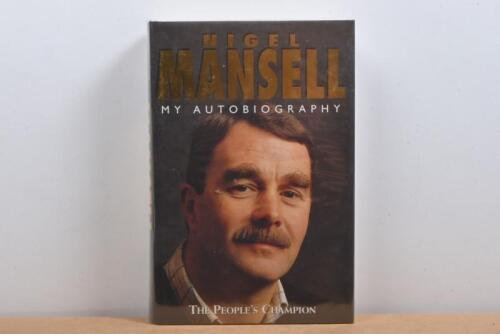 MANSELL: 'NIGEL MANSELL - MY AUTOBIOGRAPHY' hardcover book. Nigel Mansell signature